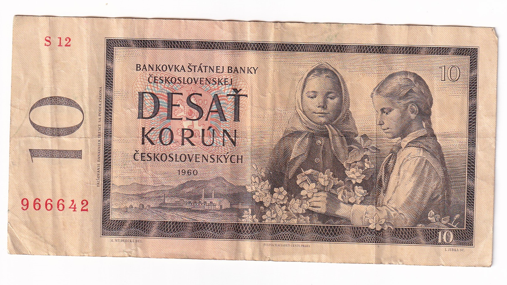 10 Korún 1960 S12 10 Korún 1960 S12