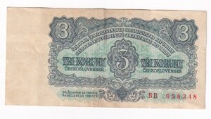 3 Koruny 1961 BB