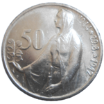 50 KČS 1947 3. výročie SNP