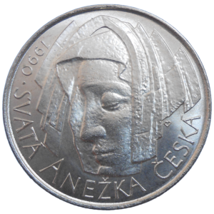 50 KČS 1990 Svätá Anežka Česká