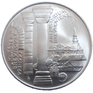 100 KČS 1993 Břevnovský Kláštor