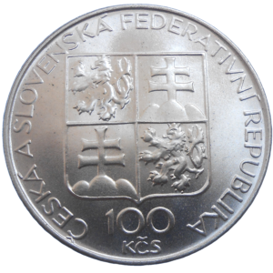 100 KČS 1993 Břevnovský Kláštor