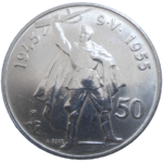 50 KČS 1955 10. výročie oslobodenia ČSR
