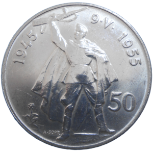 50 KČS 1955 10. výročie oslobodenia ČSR