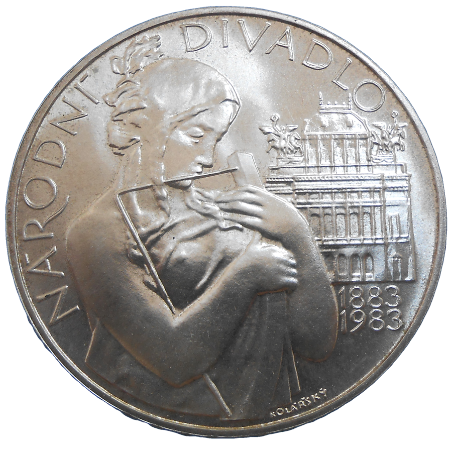 500 KČS 1983 Národné Divadlo 500 KČS 1983 Národné Divadlo