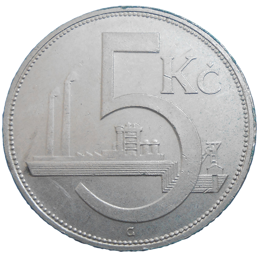 5 Kč 1932 5 Kč 1932
