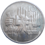 10 KČS 1964 20. výročie SNP