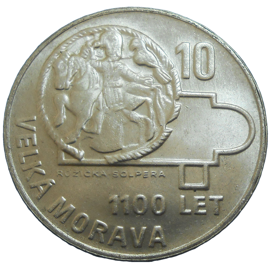 10 KČS 1966 Veľká Morava 10 KČS 1966 Veľká Morava