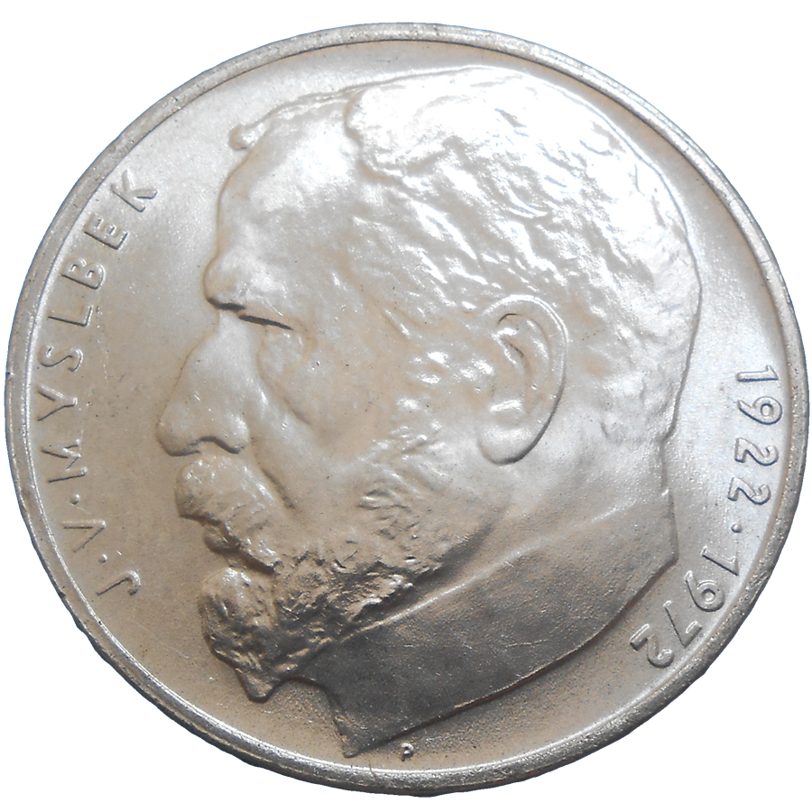 50 KČS 1972 J. V. Myslbek 50 KČS 1972 J. V. Myslbek