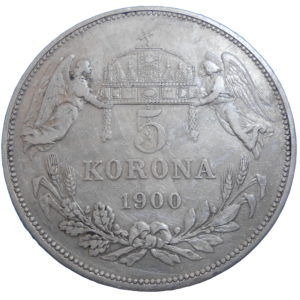 František Jozef I. 5 Koruna 1900 KB