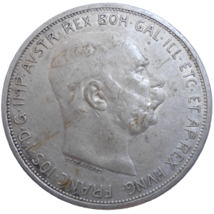 František Jozef I. 5 Koruna 1909 bz