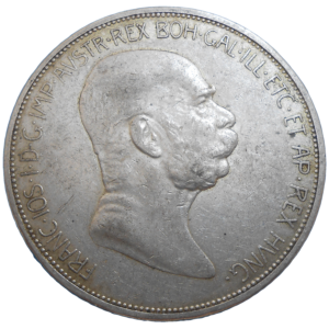 František Jozef I. 5 Koruna 1909 bz
