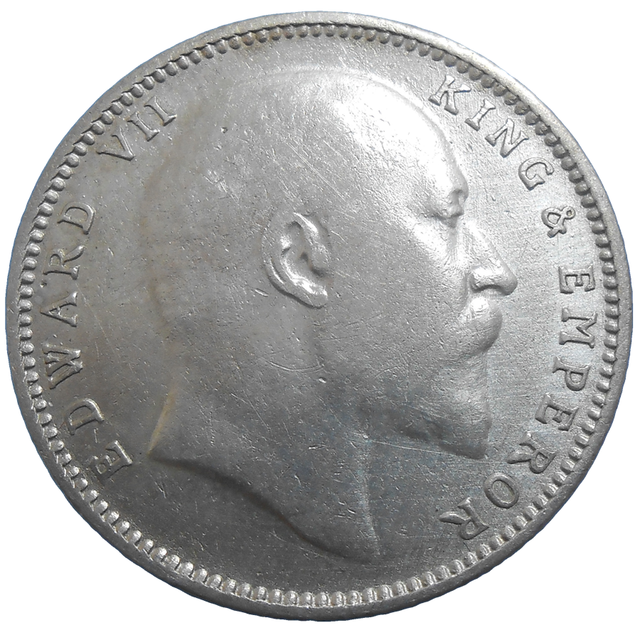 India 1 Rupee 1907 India 1 Rupee 1907
