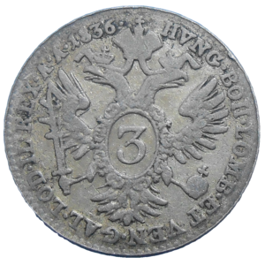 Ferdinand V. 3 grajciar 1836 A