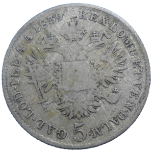 Ferdinand V. 5 grajciar 1839 C