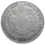 Ferdinand V. 20 grajciar 1843 M