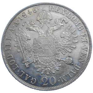 Ferdinand V. 20 grajciar 1846 C