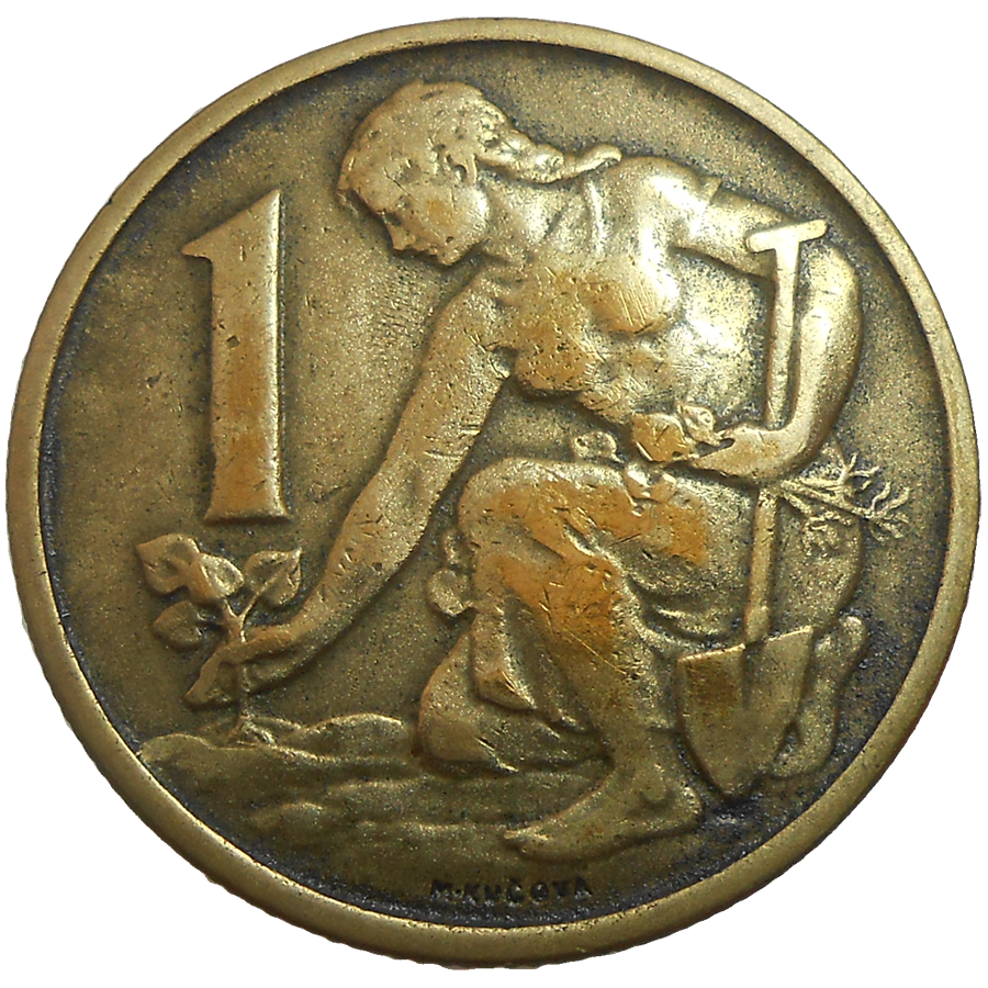 1 Koruna 1957 1 Koruna 1957