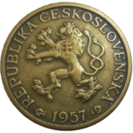 1 Koruna 1957