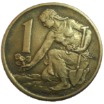 1 Koruna 1966