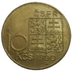 10 Kčs 1990 T. G. Masaryk