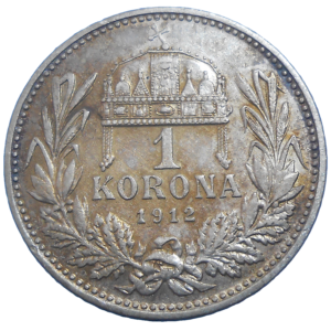František Jozef I. 1 koruna 1912 KB