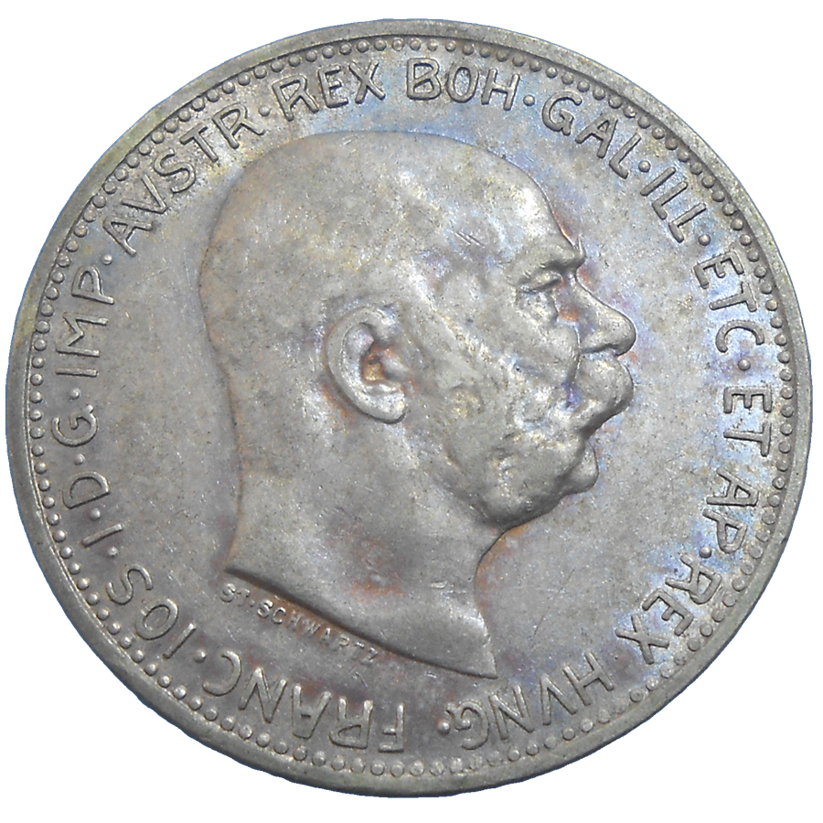 František Jozef I. 1 koruna 1913 bz František Jozef I. 1 koruna 1913 bz