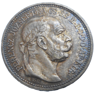 František Jozef I. 1 koruna 1914 KB