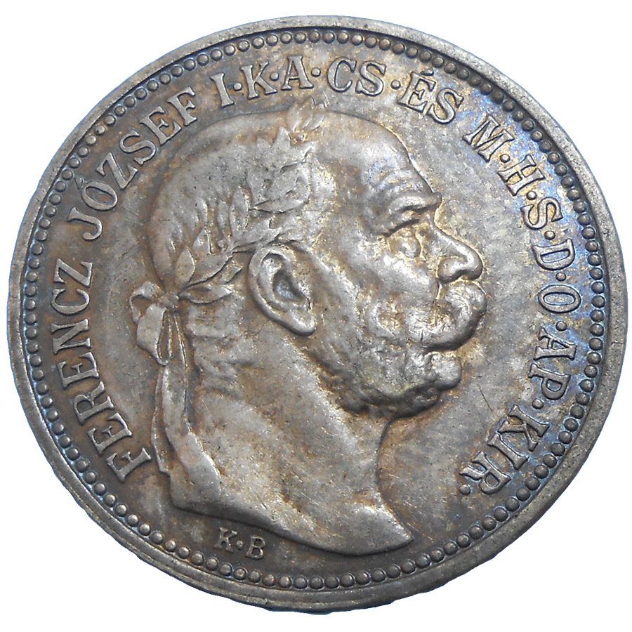 František Jozef I. 1 koruna 1914 KB František Jozef I. 1 koruna 1914 KB