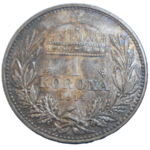František Jozef I. 1 koruna 1914 KB