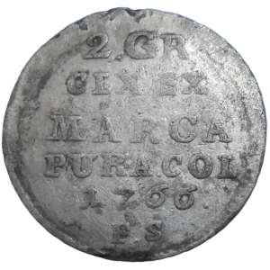 Poľsko 2 Groschen 1766 FS