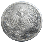 Nemecko 1/2 Mark 1907 A