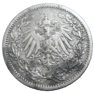 Nemecko 1/2 Mark 1907 A