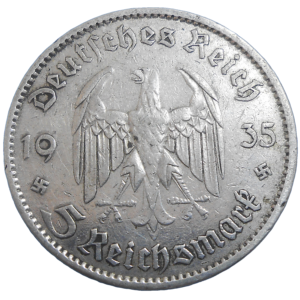 Nemecko 5 Mark 1935 A