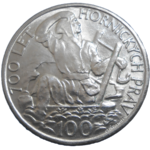 100 KČS 1949 700 let horníckych práv