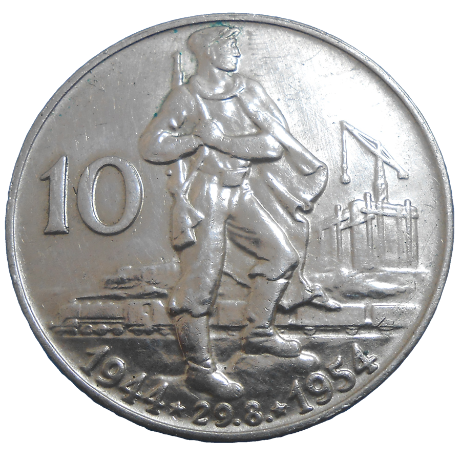 10 KČS 1954 10. výročie SNP 10 KČS 1954 10. výročie SNP