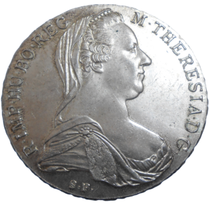 Mária Terézia Toliar 1780 SF
