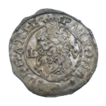 Ján Zápoľský Denár 1528 IV