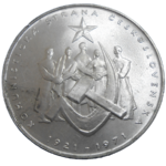 50 KČS 1971 50. výročie založenie KSČ