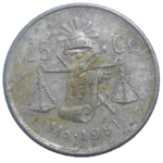 Mexiko 25 Centavos 1951