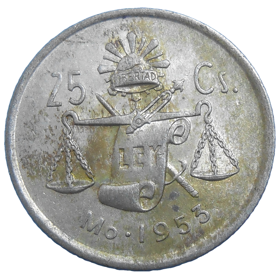 Mexiko 25 Centavos 1953 Mexiko 25 Centavos 1953
