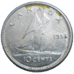 Kanada 10 Cents 1956