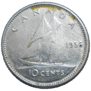 Kanada 10 Cents 1956