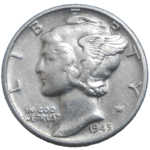 USA One Dime 1945