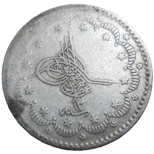 Osmanská Ríša 5 Kurus 1872
