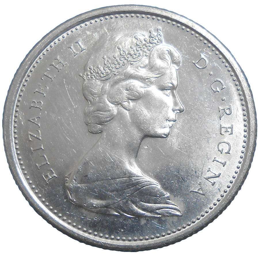Kanada 25 Cents 1967 Kanada 25 Cents 1967