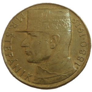 10 Kčs 1991 M. R. Štefánik