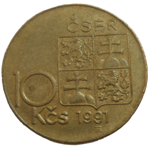 10 Kčs 1991 M. R. Štefánik