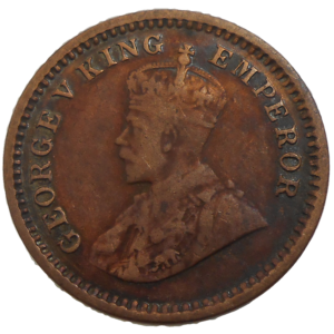 India 1/12 Anna 1917