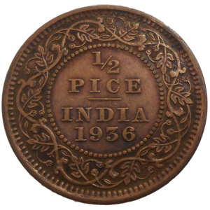 India 1/2 Pice 1936